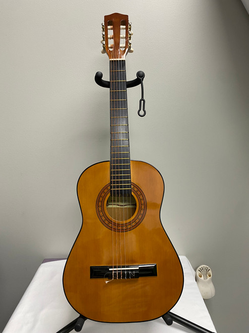 Vist Large View of Product Image Which is Used Gremlin G12N Laminate Top Acoustic Guitar Amber