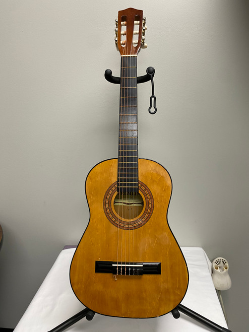 Vist Large View of Product Image Which is Used Gremlin G12N Laminate Top Acoustic Guitar Amber