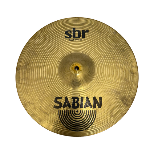 Vist Large View of Product Image Which is Used Sabian 16-INCH SBR CRASH CYMBAL Crash Cymbal 16"