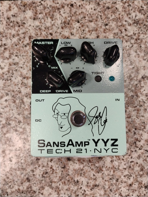 Vist Large View of Product Image Which is Used Tech 21 SANSAMP YYZ GEDDY LEE Distortion Pedal