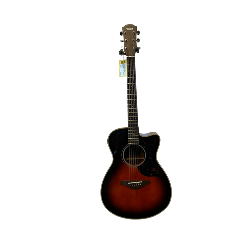 Vist Large View of Product Image Which is Used Yamaha AC1M Laminate Top Acoustic Guitar Sunburst