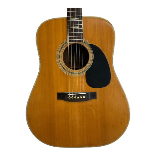 Vist Large View of Product Image Which is Used Suzuki W200 M Vintage Solid Top Acoustic Guitar Natural