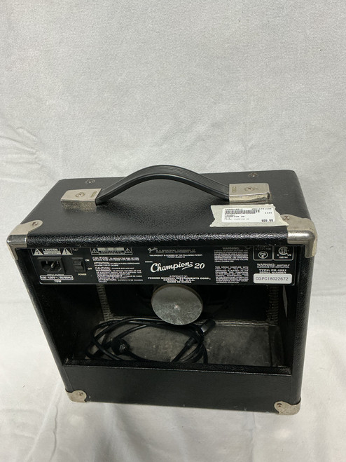 Vist Large View of Product Image Which is Used Fender CHAMPION 20 1 x 8 Solid State Amplifier 1 x 8