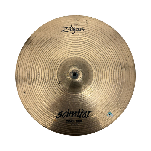 Vist Large View of Product Image Which is Used Zildjian 18-INCH SCIMITAR CRASH/RIDE Ride Cymbal 18"