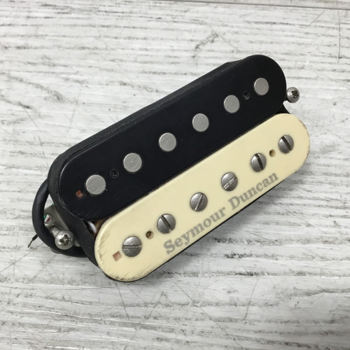 Vist Large View of Product Image Which is Used Seymour Duncan TB-4 JB Trembucker Zebra Guitar Pickup