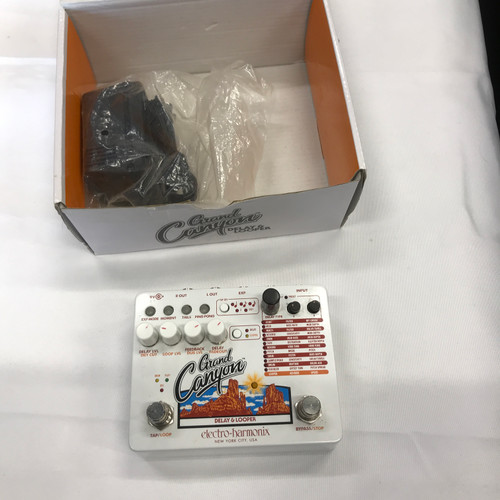 Vist Large View of Product Image Which is Used Electro Harmonix (E/H) GRAND CANYON DELAY/LOOPER Delay Pedal