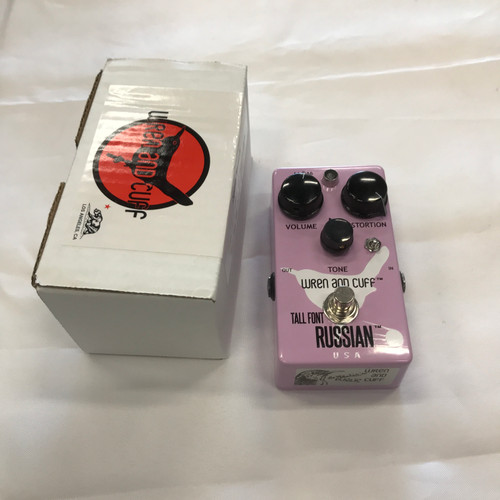 Vist Large View of Product Image Which is Used WREN AND CUFF TALL FONT RUSSIAN FUZZ Fuzz Pedal
