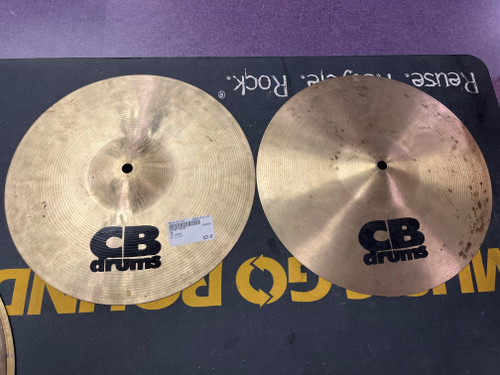 Vist Large View of Product Image Which is Used CB 14 HATS Hi Hat Cymbals 14"