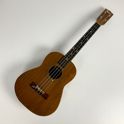 Vist Large View of Product Image Which is Used Wabash 60s Mahogany Baritone Ukulele Wood