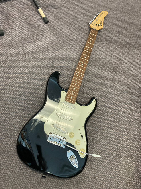 Vist Large View of Product Image Which is Used Cort SP-3 AS IS S Type Electric Guitar Black 6-String