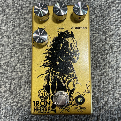 Vist Large View of Product Image Which is Used WALRUS AUDIO IRON HORSE Guitar Distortion Pedal