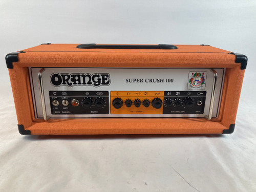 Vist Large View of Product Image Which is Used Orange Super Crush 100H Amp Head