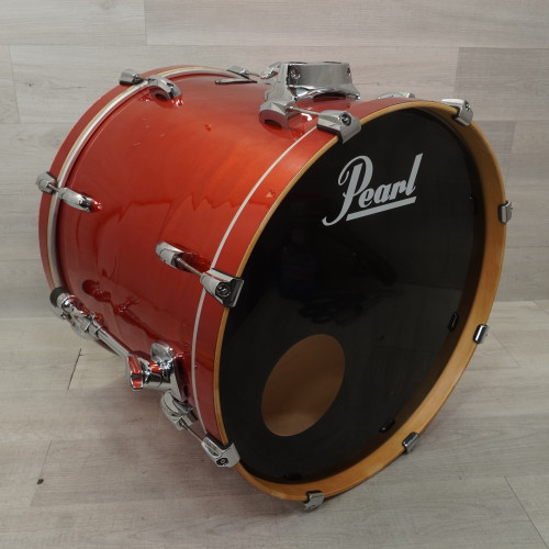 Vist Large View of Product Image Which is Used Pearl 22x18 Vision Birch Kick Drum Orange