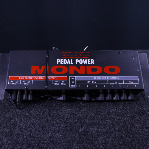 Vist Large View of Product Image Which is Used Voodoo Lab PEDAL POWER MONDO W/CABLES Pedal Power Supply