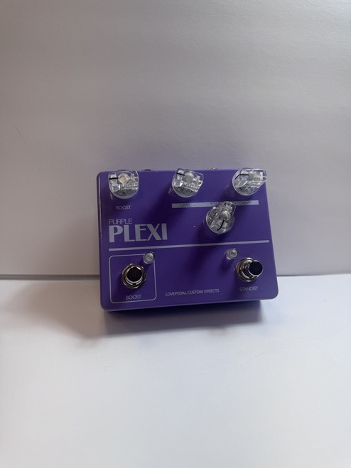 Vist Large View of Product Image Which is Used Lovepedal PURPLE PLEXI Distortion Pedal