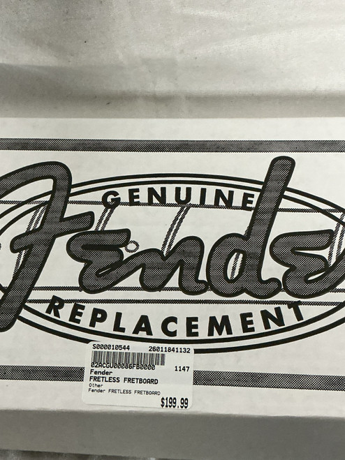 Vist Large View of Product Image Which is Used Fender FRETLESS FRETBOARD Guitar Hardware