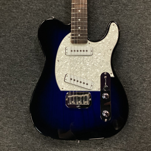 Vist Large View of Product Image Which is Used G&L TRIBUTE ASAT SPECIAL T Type Electric Guitar Blue 6-String
