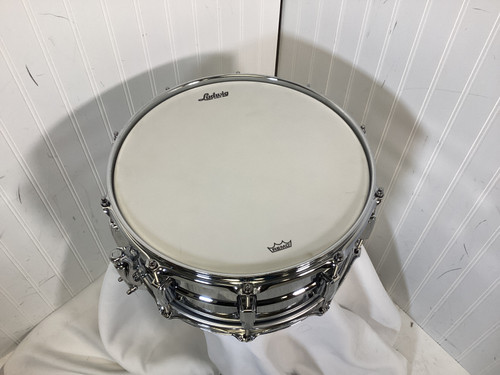 Vist Large View of Product Image Which is Used Ludwig SUPRAPHONIC SNARE 14X6.5 Metal Snare Drum 14"