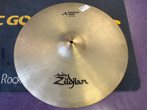 Vist Large View of Product Image Which is Used Zildjian 20 A MEDIUM RIDE Ride Cymbal 20"