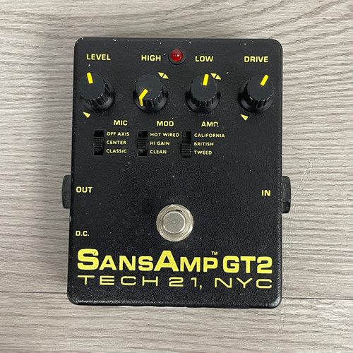 Vist Large View of Product Image Which is Used - Tech 21 SANS AMP GT2 Overdrive Pedal