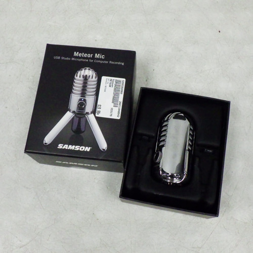 Vist Large View of Product Image Which is Used Samson Meteor Usb Microphone