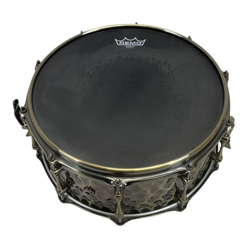 Vist Large View of Product Image Which is Used Mapex Black Panther Sledgehammer Metal Snare Drum 14"