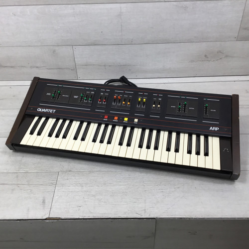 Vist Large View of Product Image Which is Used ARP Quartet Seil Made In Italy Vintage 49-Key Synthesizer
