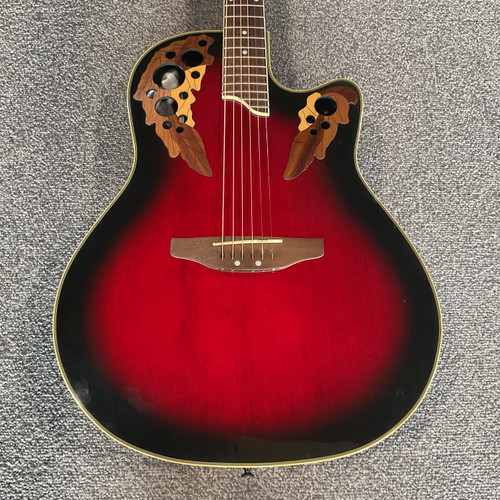 Vist Large View of Product Image Which is Used APPLAUSE AE48 Solid Top Acoustic Guitar