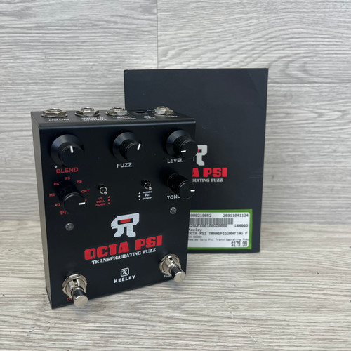 Vist Large View of Product Image Which is Used Keeley OCTA PSI TRANSFIGURATING FUZZ Fuzz Pedal