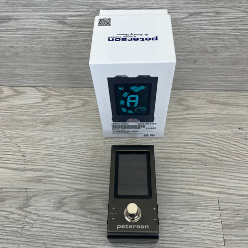 Vist Large View of Product Image Which is Used Peterson STROBOSTOMP MINI Tuner Pedal