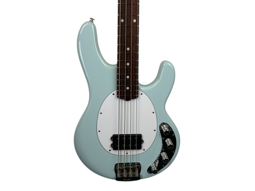 Vist Large View of Product Image Which is Used Ernie Ball MUSIC MAN STINGRAY SPECIAL 4H Bass Guitar Blue 4-String