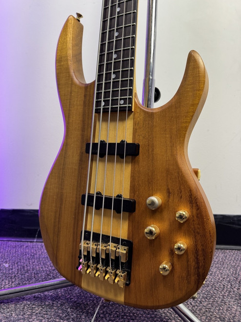 Vist Large View of Product Image Which is Used Carvin LB75 J Type Bass Guitar Wood 5-String