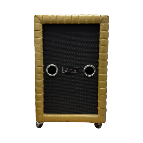 Vist Large View of Product Image Which is Used Kustom CTS 2X12 W/COVER GOLD 2 x 12 Bass Guitar Cabinet 2 x 10