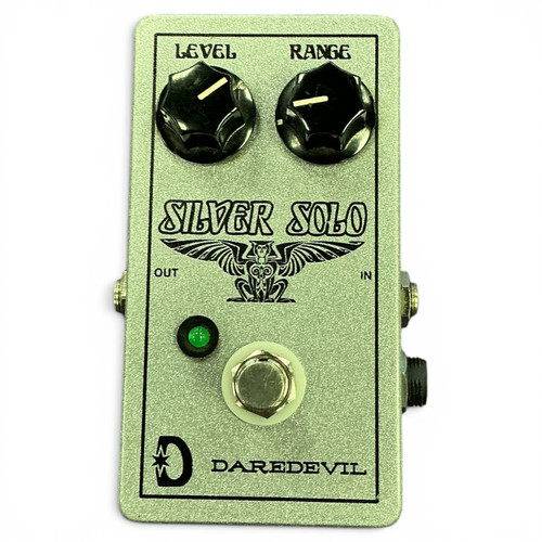Vist Large View of Product Image Which is Used DAREDEVIL SILVER SOLO TREBBLE BOOST Boost Pedal