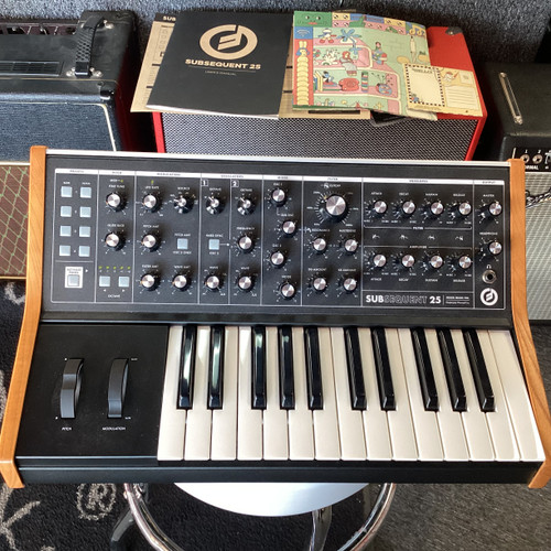 Vist Large View of Product Image Which is Used Moog SUBSEQUENT 25 25-Key Synthesizer 25-Key
