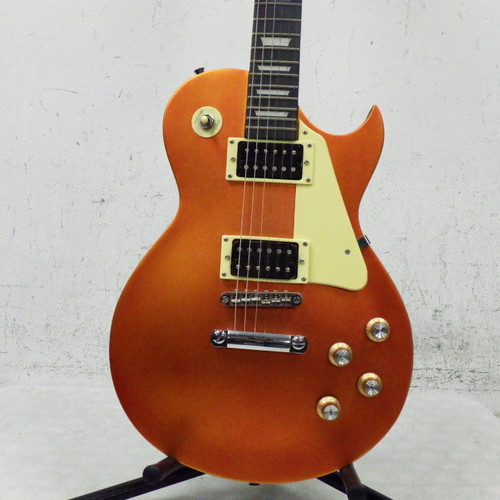 Vist Large View of Product Image Which is Used Harley Benton Lp Style Copper Top  6-String