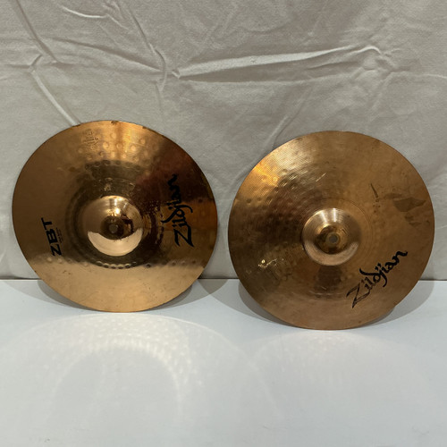 Vist Large View of Product Image Which is Used Zildjian ZBT 14 IN Hi Hat Cymbals 14"