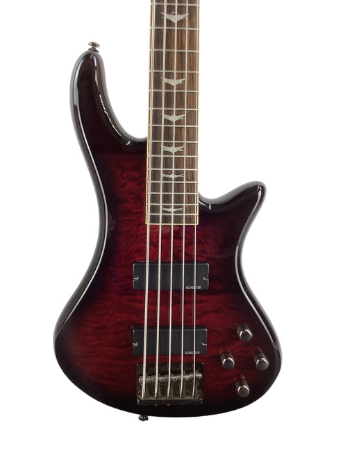 Vist Large View of Product Image Which is Used Schecter STILETTO EXTREME 5-String Bass Guitar 