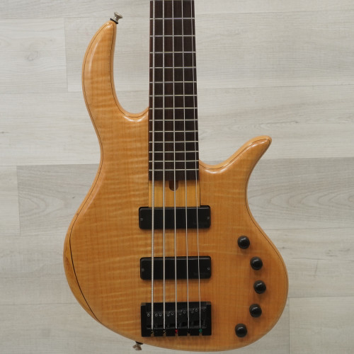 Vist Large View of Product Image Which is Used Cort RB5 Elrick Bass Guitar Natural 5-String