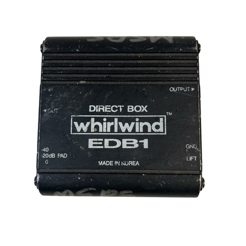 Vist Large View of Product Image Which is Used Whirlwind EDB1 DIRECT BOX Direct Box