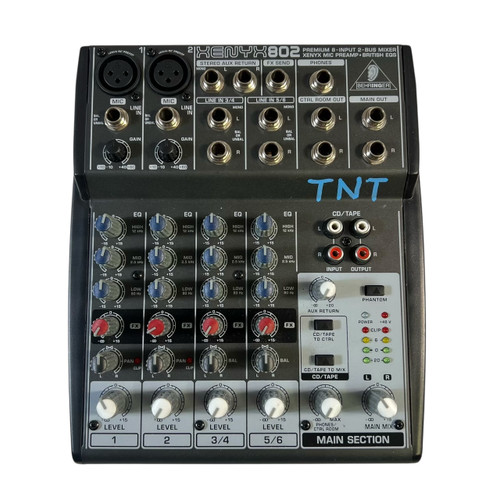 Vist Large View of Product Image Which is Used Behringer XENYX 802 Compact Mixer