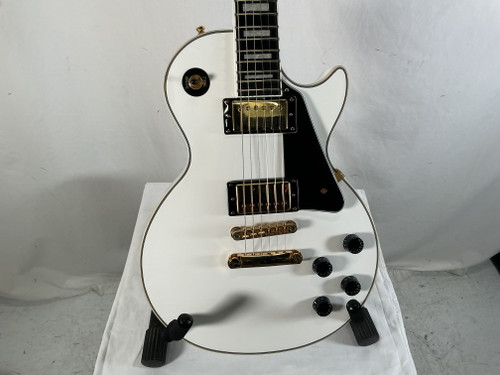 Vist Large View of Product Image Which is Used Epiphone LES PAUL CUSTOM PRO ALPINE WHITE LP Type Electric Guitar White 6-String