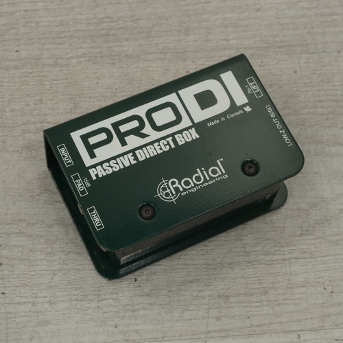 Vist Large View of Product Image Which is Used Radial Pro Di Pro Sound Product