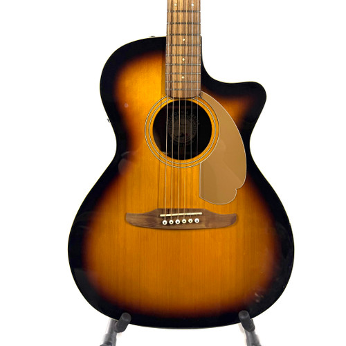 Vist Large View of Product Image Which is Used Fender Newporter Player SB WN Acoustic Guitar Natural