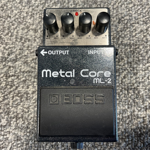 Vist Large View of Product Image Which is Used BOSS ML-2 METAL CORE Guitar Distortion Pedal