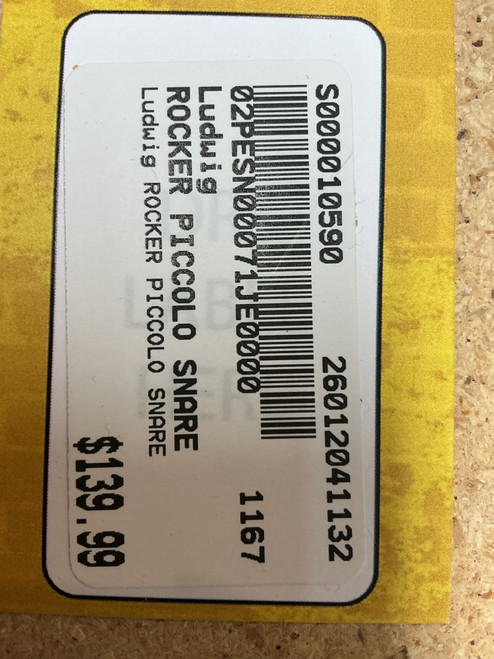 Vist Large View of Product Image Which is Used Ludwig ROCKER PICCOLO SNARE Wood Snare Drum 13"