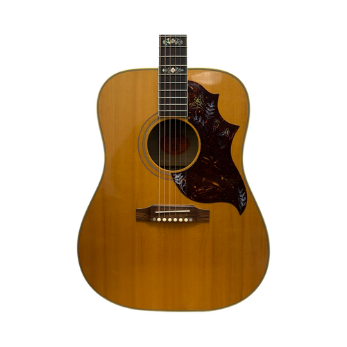 Vist Large View of Product Image Which is Used Gibson 2002 HUMMINGBIRD ORPHEUM FLAME Solid Top Acoustic Guitar Natural