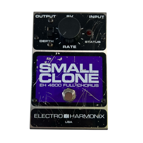Vist Large View of Product Image Which is Used Electro Harmonix SMALL CLONE EH4600 Chorus Pedal