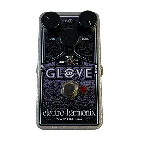 Vist Large View of Product Image Which is Used Electro Harmonix GLOVE Overdrive Pedal