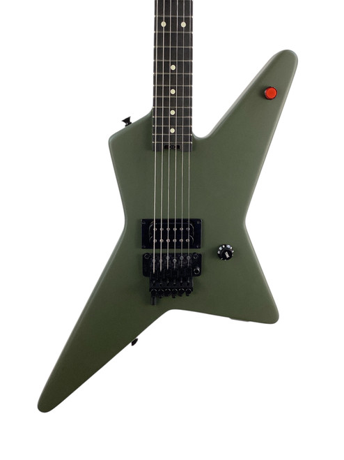 Vist Large View of Product Image Which is Used EVH Star Matte Army Drab LTD Electric Guitar